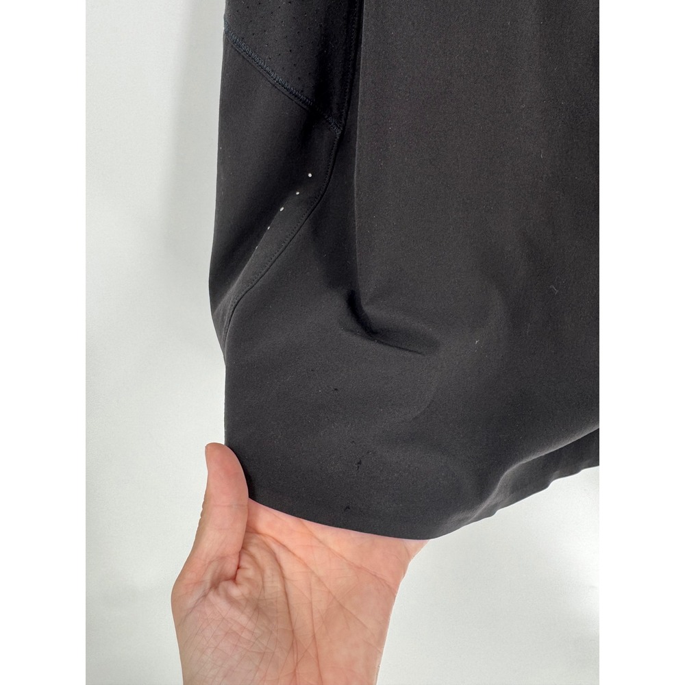 Athleta Run With It 16" Skort Women Large Black Athletic Running Skirt Flaw‎ - Picture 6 of 9